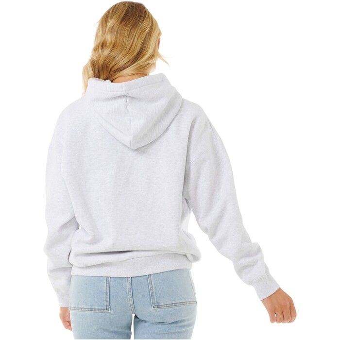 2024 Rip Curl Womens Varsity Hoodie 08HWFL - grey marle